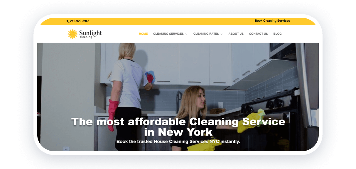 sunlight cleaning best cleaning websites