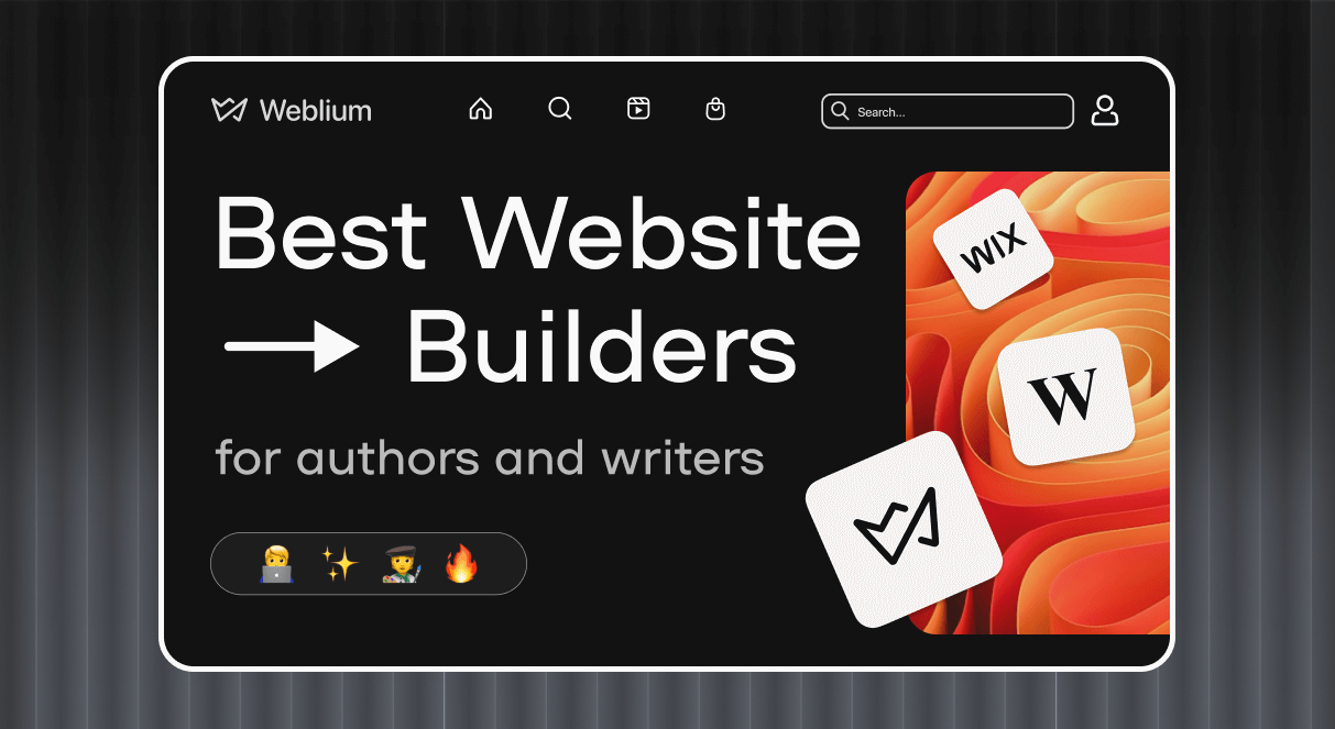 7 Best Website Builders for Authors and Writers