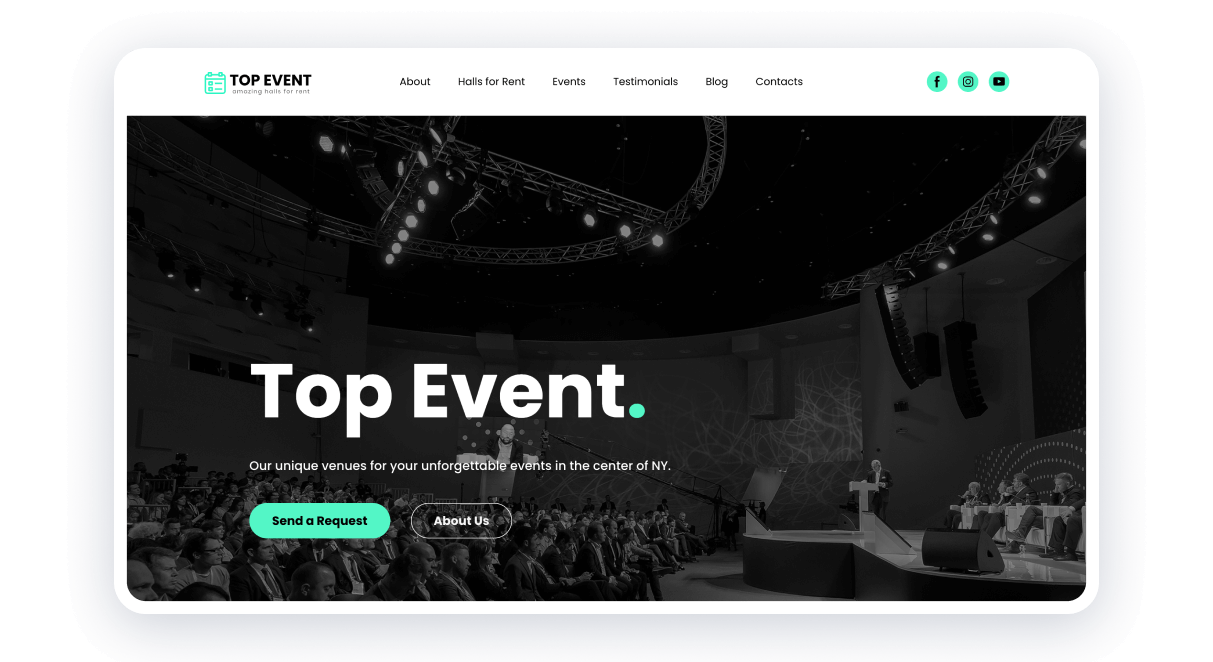 event website