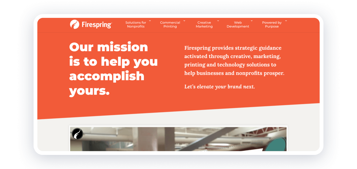 nonprofit website builder Firespring