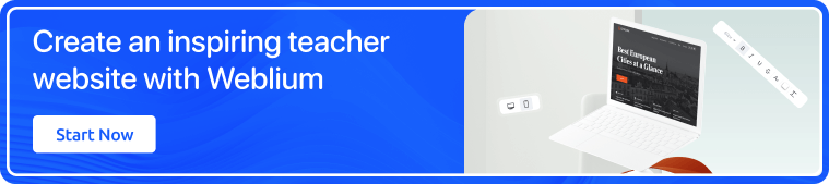 Create a teacher website