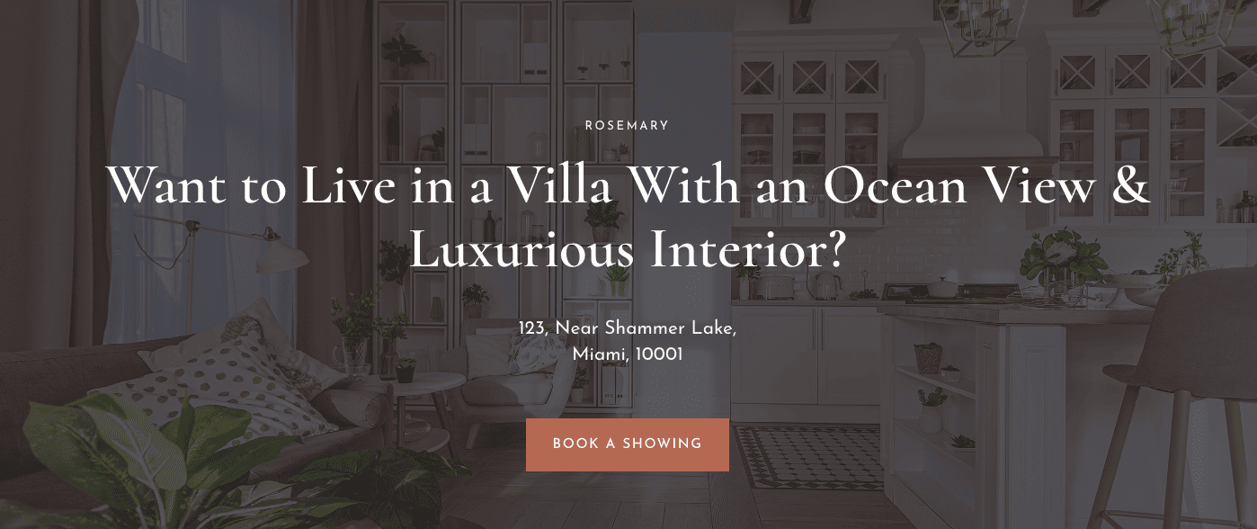 Single Property Website Template