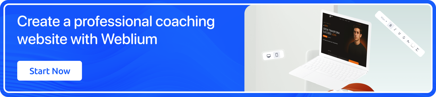 Create coaching website