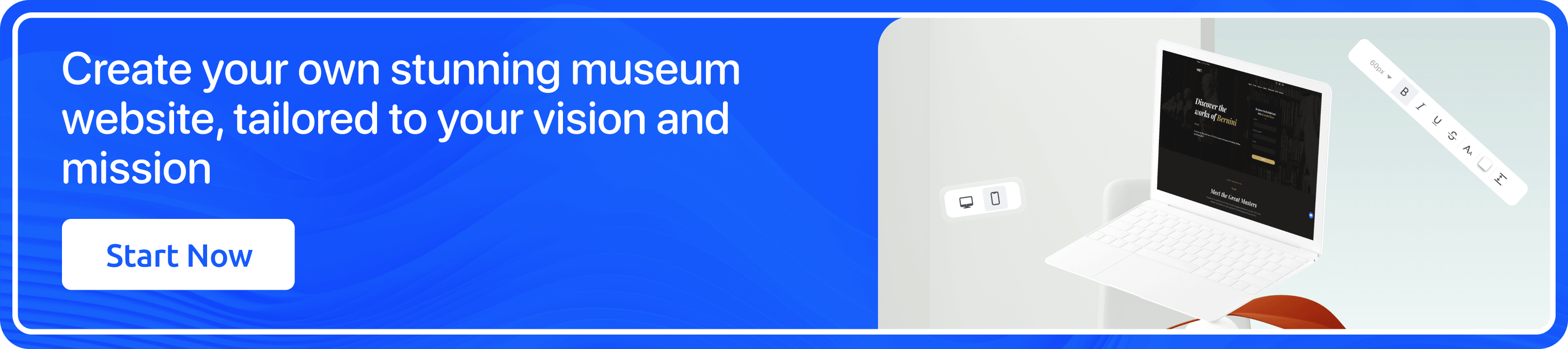 Create museum website