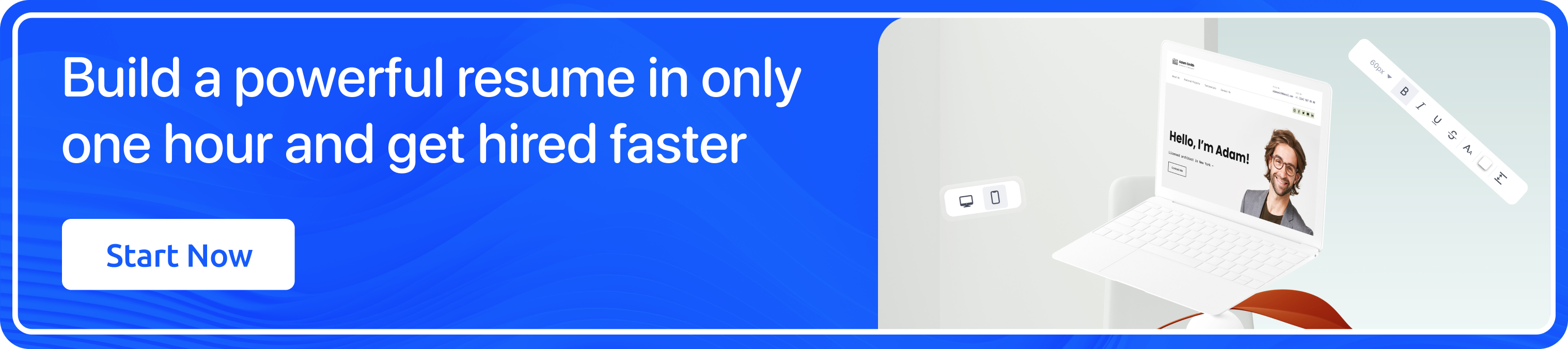 create resume website