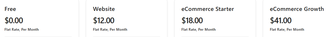 Ucraft pricing