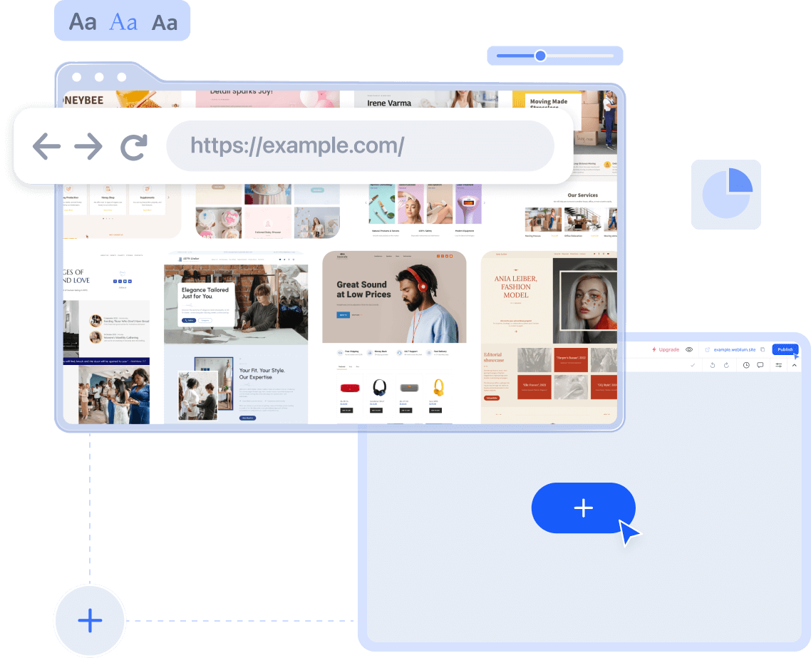 website-builders-for-freelancers-weblium